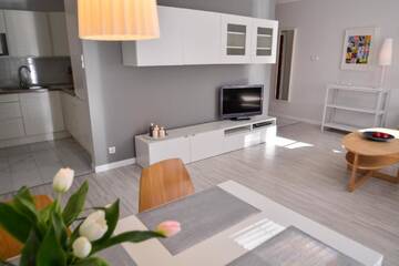 Фото номера Апартаменты с 1 спальней Апартаменты Apartamenty na Wyspie - Villa Park г. Свиноуйсьце 7
