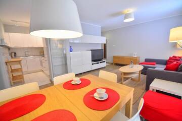 Фото номера Апартаменты с 1 спальней Апартаменты Apartamenty na Wyspie - Villa Park г. Свиноуйсьце 7