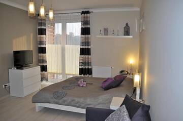 Фото номера Deluxe Apartment with Balcony (3 Adults) - ul. Orzeszkowej 4 Апартаменты Apartamenty Feniks &amp; Pegaz г. Свиноуйсьце 20
