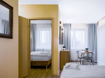 Фото номера Люкс с балконом Апарт-отели Hotel Lazur Apartamenty г. Свиноуйсьце 4