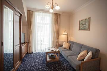 Фото номера One-Bedroom Standard Apartment B with Balcony Апартаменты Apartamenty Villa Artis г. Свиноуйсьце 4
