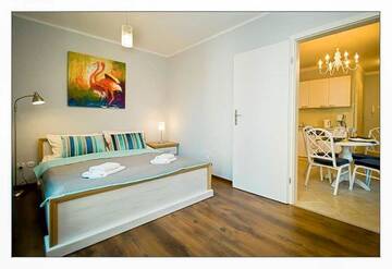 Фото номера Апартаменты с 1 спальней и балконом - Uzdrowiskowa 18 Апартаменты Apartamenty na Wyspie - Promenada г. Свиноуйсьце 8