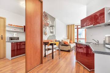 Фото номера Номер-студио с балконом Апартаменты Apartamenty Róża Wiatrów by Renters г. Свиноуйсьце 11