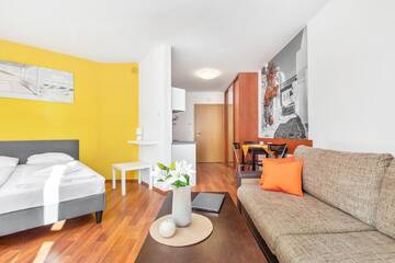 Фото номера Номер-студио с балконом Апартаменты Apartamenty Róża Wiatrów by Renters г. Свиноуйсьце 10