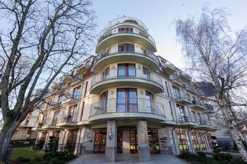 Фото номера Номер-студио с балконом Апартаменты Apartamenty Róża Wiatrów by Renters г. Свиноуйсьце 4