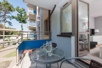 Фото номера Апартаменты с 1 спальней и балконом Апартаменты Apartamenty Zdrojowa by Renters г. Свиноуйсьце 6