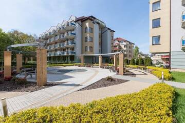 Фото номера Апартаменты с 1 спальней и балконом Апартаменты Apartamenty Zdrojowa by Renters г. Свиноуйсьце 5