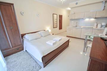 Фото номера Апартаменты, бесплатная парковка - 13 Апартаменты Apartamenty na Wyspie - Villa Pegaz г. Свиноуйсьце 3