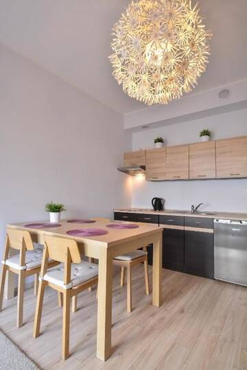 Фото номера Апартаменты с 1 спальней Апартаменты Apartamenty na Wyspie - Villa Pegaz г. Свиноуйсьце 7
