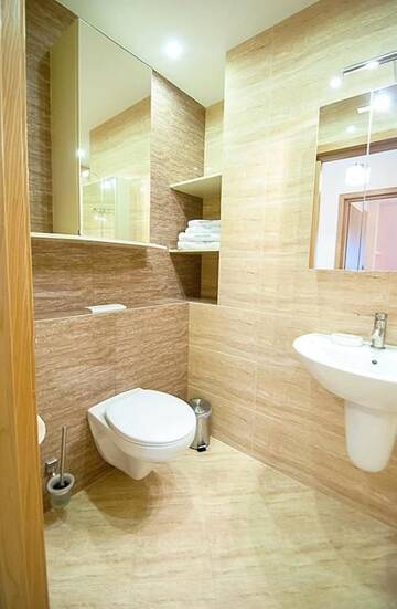 Фото номера Апартаменты с 2 спальнями и парковкой Апартаменты Apartamenty na Wyspie - Róża Wiatrów г. Свиноуйсьце 6