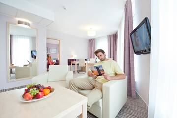 Фото номера Апартаменты с 1 спальней Отель Hotel Interferie Medical SPA г. Свиноуйсьце 5
