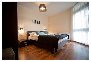 Фото номера Апартаменты с 1 спальней и балконом Апартаменты Apartamenty na Wyspie - Villa Mistral г. Свиноуйсьце 5