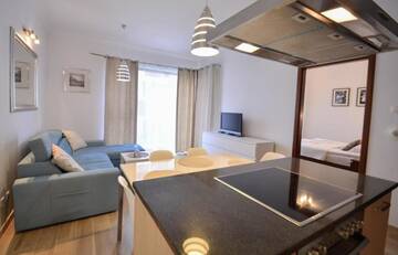 Фото номера Апартаменты с 1 спальней и бесплатной парковкой Апартаменты Apartamenty Na Wyspie - Baltic Park г. Свиноуйсьце 11