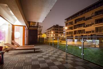 Фото номера Апартаменты с террасой и бесплатным парковочным местом Апартаменты Apartamenty Na Wyspie - Baltic Park г. Свиноуйсьце 17