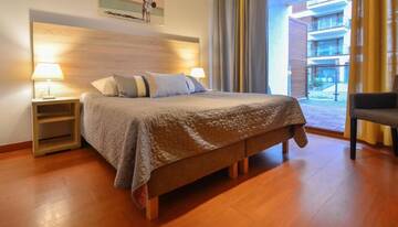 Фото номера Апартаменты с 2 спальнями Апартаменты Apartamenty Na Wyspie - Baltic Park г. Свиноуйсьце 3
