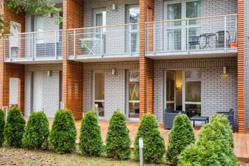 Фото номера Apartment with Terrace -  Bałtycka Street Апартаменты Apartamenty Leśne - visitopl г. Свиноуйсьце 9