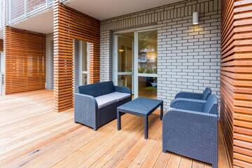 Фото номера Apartment with Terrace -  Bałtycka Street Апартаменты Apartamenty Leśne - visitopl г. Свиноуйсьце 10