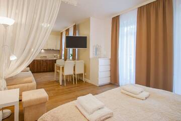 Фото номера Apartment with Balcony-A36 and Free Parking Апартаменты Apartamenty na Wyspie - Aquamarina Apartamenty г. Свиноуйсьце 8
