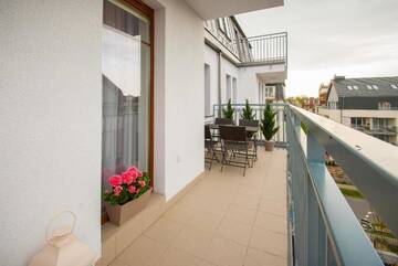 Фото номера Apartment with Balcony-A36 and Free Parking Апартаменты Apartamenty na Wyspie - Aquamarina Apartamenty г. Свиноуйсьце 16