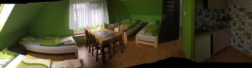 Фото номера Четырехместный номер с ванной комнатой Отели типа «постель и завтрак» Pod Kasztanem г. Свиноуйсьце 3