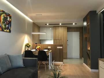 Фото номера Апартаменты с 1 спальней Апартаменты 4UApart Apartment suite Emporio г. Свиноуйсьце 22