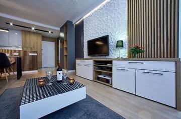 Фото номера Апартаменты с 1 спальней Апартаменты 4UApart Apartment suite Emporio г. Свиноуйсьце 35
