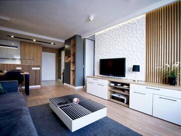 Фото номера Апартаменты с 1 спальней Апартаменты 4UApart Apartment suite Emporio г. Свиноуйсьце 40