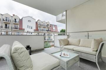 Фото номера Апартаменты с балконом Апартаменты Apartamenty Stella Baltic by Renters г. Свиноуйсьце 3