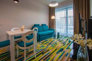 Фото номера Апартаменты с 1 спальней и балконом Апартаменты Apartamenty Na Wyspie - Baltic Molo г. Свиноуйсьце 6