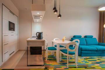 Фото номера Апартаменты с 1 спальней и балконом Апартаменты Apartamenty Na Wyspie - Baltic Molo г. Свиноуйсьце 7