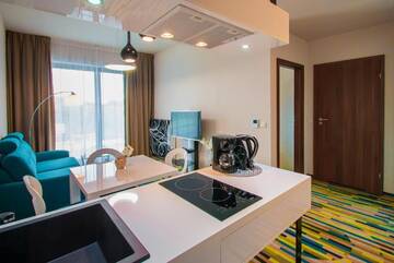 Фото номера Апартаменты с 1 спальней и балконом Апартаменты Apartamenty Na Wyspie - Baltic Molo г. Свиноуйсьце 10
