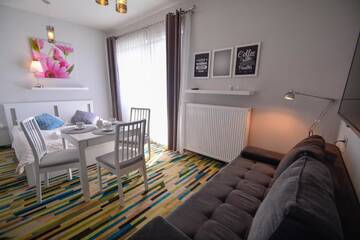 Фото номера Апартаменты-студио с видом на море Апартаменты Apartamenty Na Wyspie - Baltic Molo г. Свиноуйсьце 9