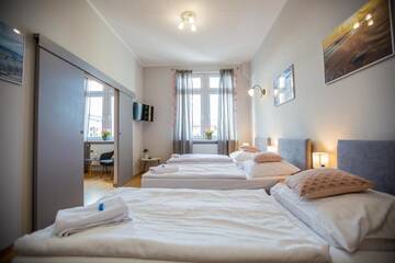 Фото номера Семейный номер-студио Хостелы Stawa Hostel &amp; Apartments г. Свиноуйсьце 4