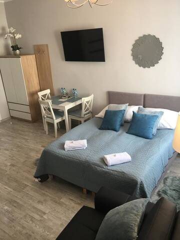 Фото номера Двухместный номер Делюкс с 1 кроватью Хостелы Stawa Hostel &amp; Apartments г. Свиноуйсьце 6