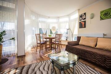 Фото номера Апартаменты с 1 спальней Апартаменты Baltic Home Villa Mistral г. Свиноуйсьце 5