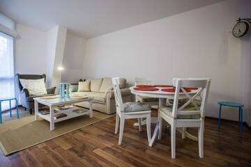 Фото номера Апартаменты с 1 спальней Апартаменты Baltic Home Villa Mistral г. Свиноуйсьце 7