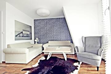 Фото номера Двухуровневые апартаменты Апартаменты Baltic Home Villa Mistral г. Свиноуйсьце 13