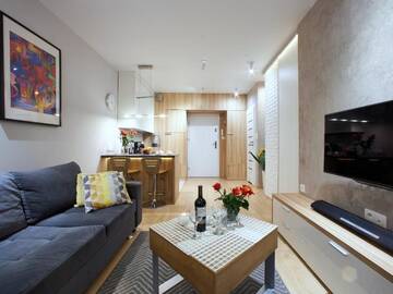 Фото номера Апартаменты Апартаменты 4UApart-Apartment suite Picasso г. Свиноуйсьце 7