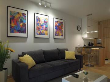 Фото номера Апартаменты Апартаменты 4UApart-Apartment suite Picasso г. Свиноуйсьце 34
