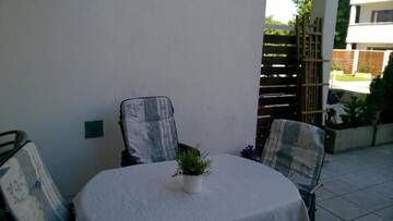 Фото номера Apartment -  ul. Chełmońskiego 6C/1 Апартаменты Świnoujście Platan Patio 6 г. Свиноуйсьце 39