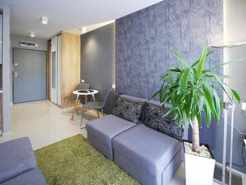 Фото номера Апартаменты с балконом Апартаменты 4UApart-Apartment studio Mohito г. Свиноуйсьце 48