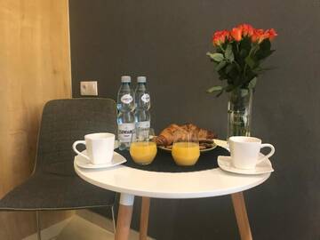 Фото номера Апартаменты с балконом Апартаменты 4UApart-Apartment studio Mohito г. Свиноуйсьце 17