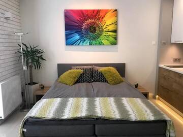 Фото номера Апартаменты с балконом Апартаменты 4UApart-Apartment studio Mohito г. Свиноуйсьце 27