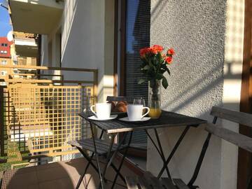 Фото номера Апартаменты с балконом Апартаменты 4UApart-Apartment studio Mohito г. Свиноуйсьце 30