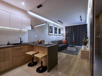 Фото номера Апартаменты Апартаменты 4UApart-Apartment suite Platan Grey г. Свиноуйсьце 59