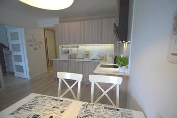 Фото номера Апартаменты с 1 спальней и балконом Апартаменты Apartamenty na Wyspie - Zdrojowa г. Свиноуйсьце 12