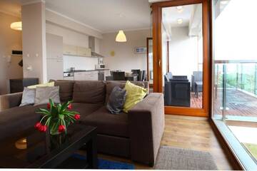 Фото номера Апартаменты с 2 спальнями (для 6 взрослых) Апартаменты Apartamenty Baltic Park - visitopl г. Свиноуйсьце 14