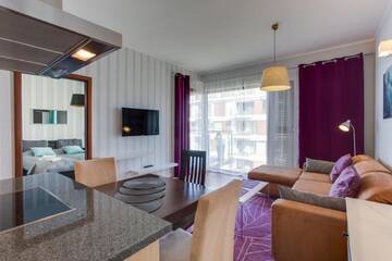 Фото номера Апартаменты с 1 спальней (для 2 взрослых) Апартаменты Apartamenty Baltic Park - visitopl г. Свиноуйсьце 4