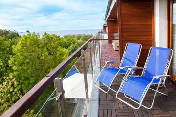 Фото номера Апартаменты с 2 спальнями (для 6 взрослых) Апартаменты Apartamenty Baltic Park - visitopl г. Свиноуйсьце 9