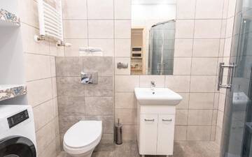 Фото номера Апартаменты с балконом Апартаменты Apartament Wojska Polskiego 18c г. Свиноуйсьце 16